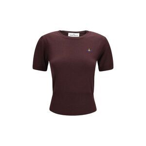 Vivienne Westwood Purple Wool Oves Aries Women's T-Shirt